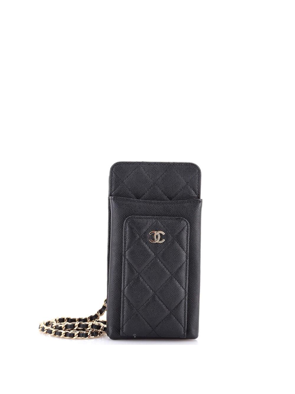 Chanel O Phone Holder Crossbody Bag #260904C23B - Picture 1 of 6